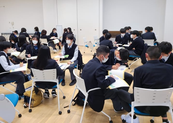 防災検定受検の様子